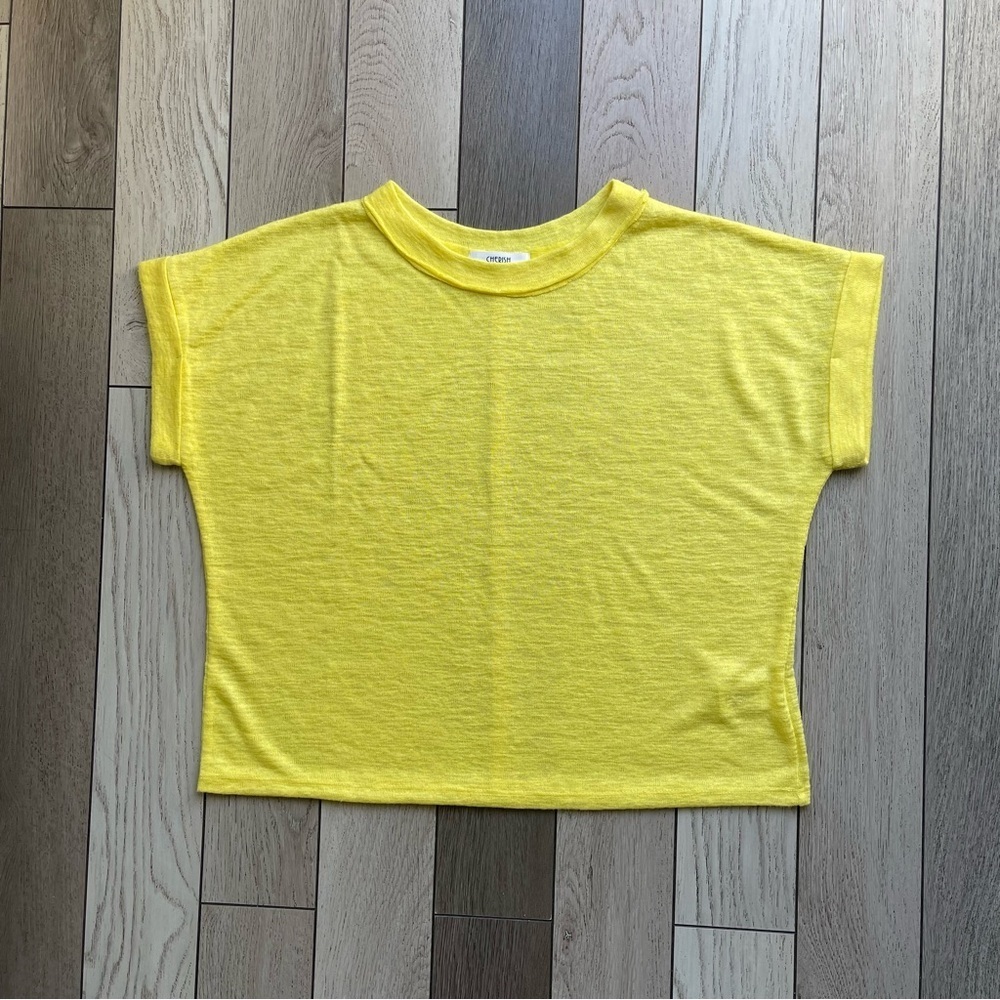 Cherish Sunny Yellow Top